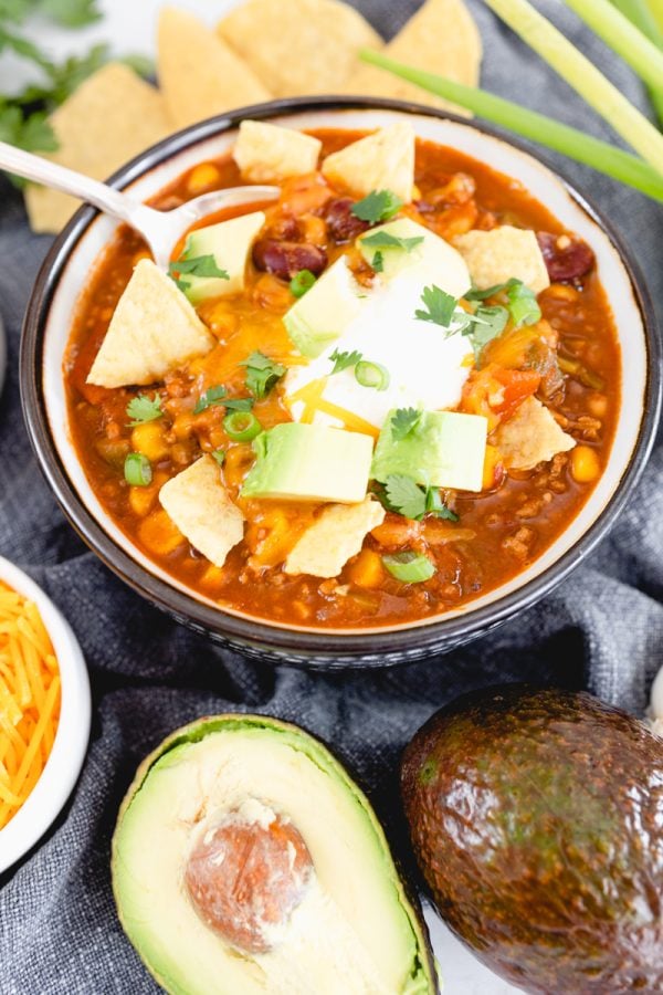 Easy Taco Soup Recipe - Devour Dinner