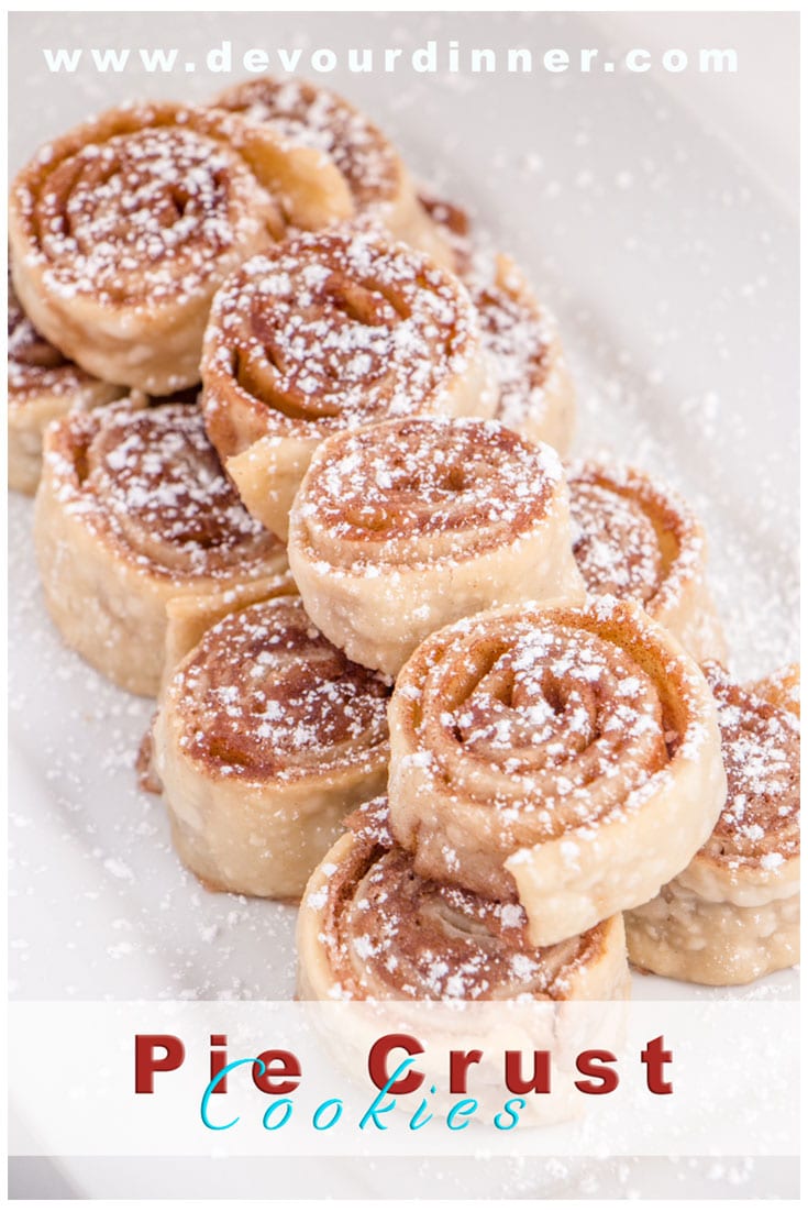 Crispy Flaky Pie Crust Cookies Devour Dinner Holiday Tradition Cookie