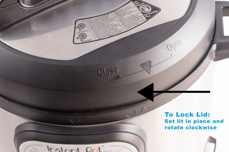 How to open and close your INSTANT POT 