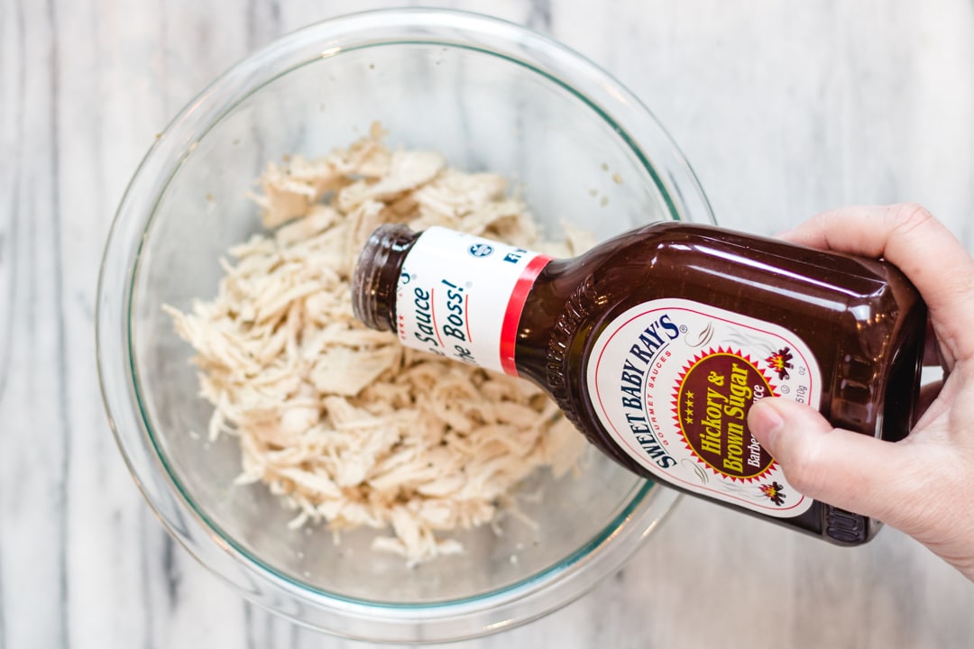 Easy to make BBQ Chicken Toastadas - Devour Dinner | Family Favorite