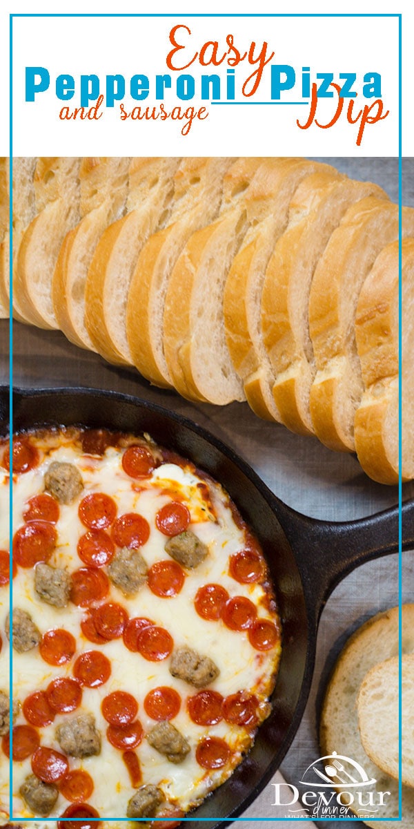 Easy Pizza Dip Recipe - Devour Dinner Perfect Game Day Dip