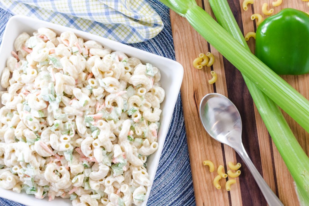 Macaroni Salad (Super Creamy) - Cooked by Julie