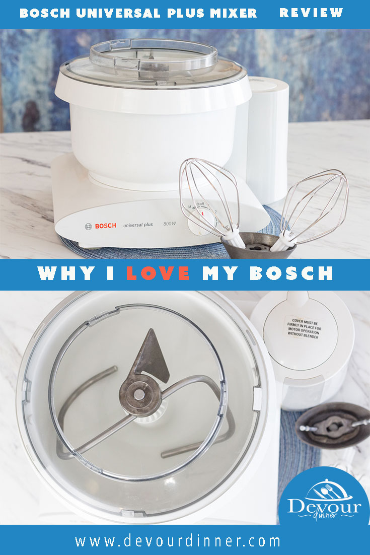 Bosch Universal Mixer 700 Watts MUM 60 40 70 Mixer Bowl & Attachments  Tested
