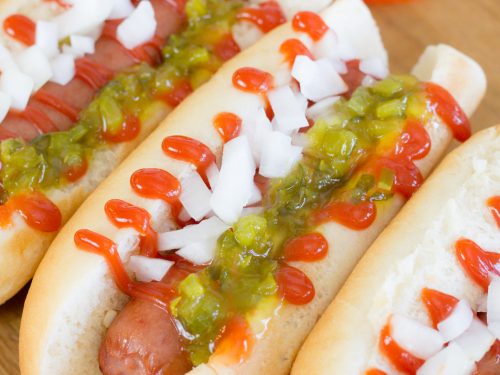 Instant Pot Chicago Style Hot Dogs Recipe - Shugary Sweets