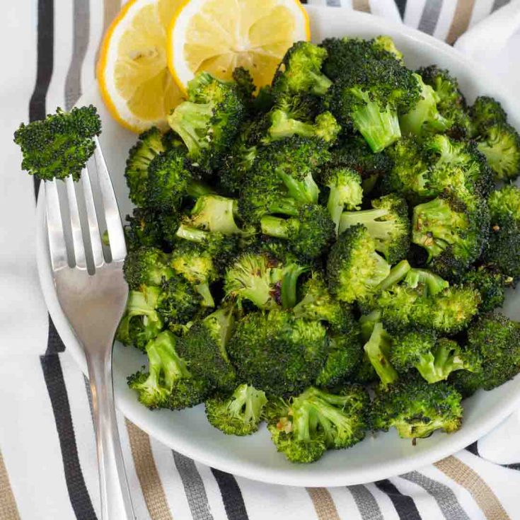 Easy Oven Roasted Broccoli - Devour Dinner | Delicious Side Dish Veggie