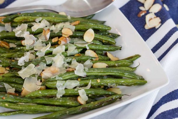 Delicious Oven Roasted Fresh Green Beans - Devour Dinner