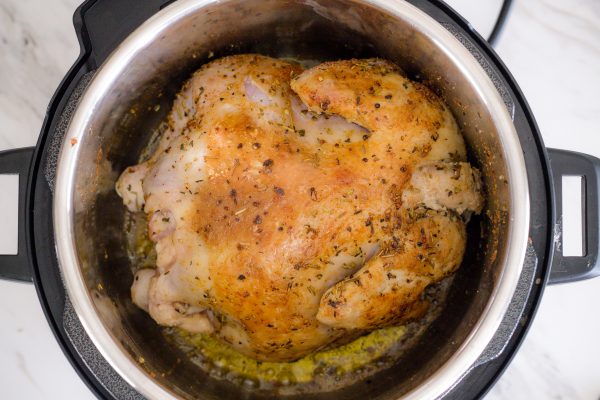 Instant Pot Whole Chicken - Devour Dinner | Moist and Delicious