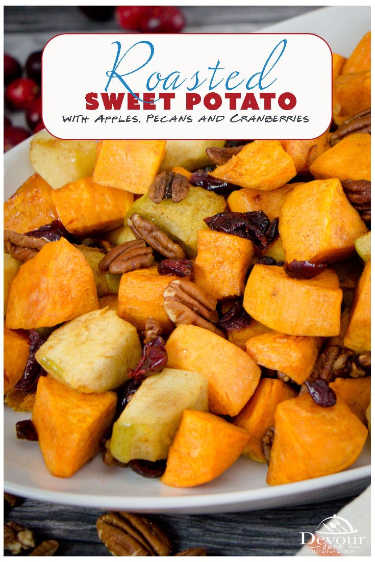 Roasted Sweet Potato Cubes (Vegan, Gluten-Free) - Apples for CJ