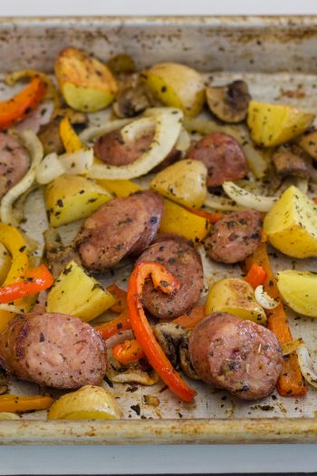 Sausage and Peppers a Tin Foil Meal - Devour Dinner