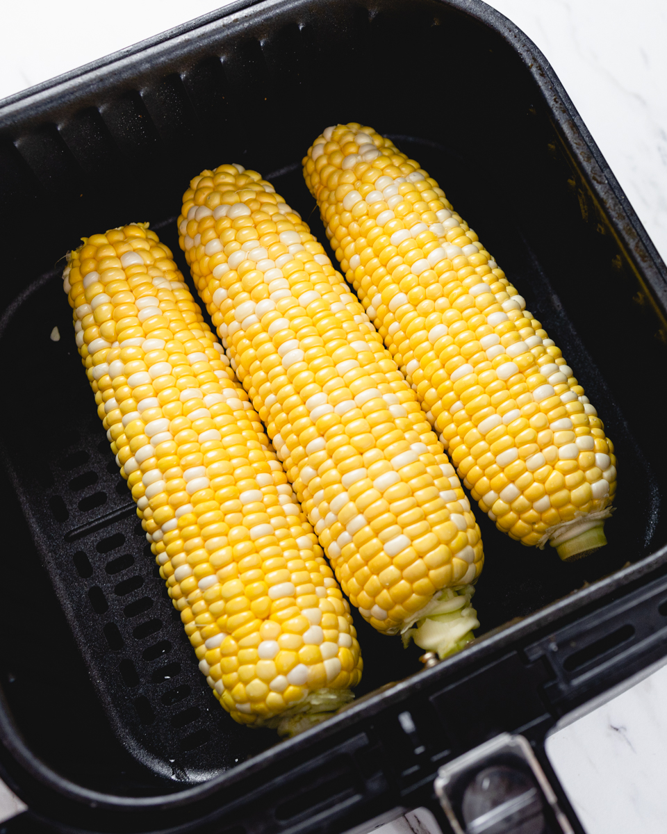 Air Fryer Corn on the Cob - Devour Dinner | Side Dish Recipe