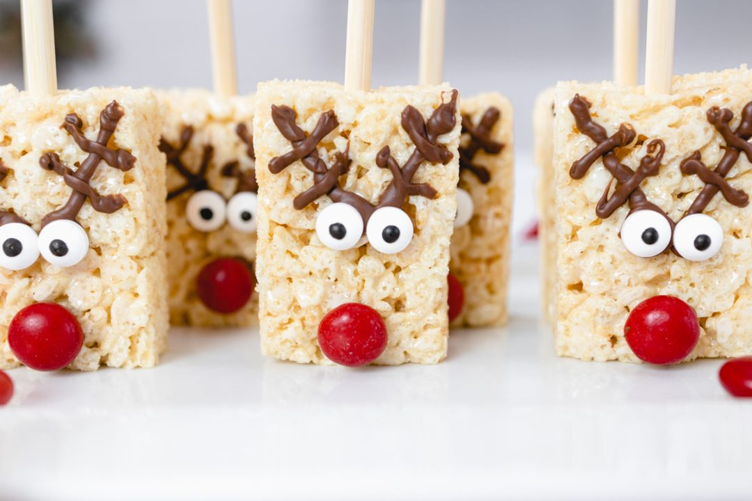 Rudolph Rice Krispies Reindeer Recipe - Devour Dinner