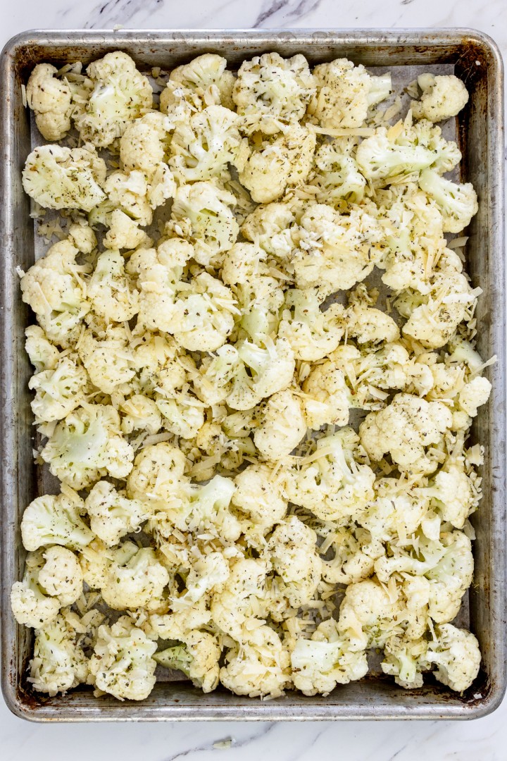 Easy Roasted Cauliflower Recipe with Parmesan - Devour Dinner