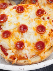 Air Fryer English Muffin Pizza