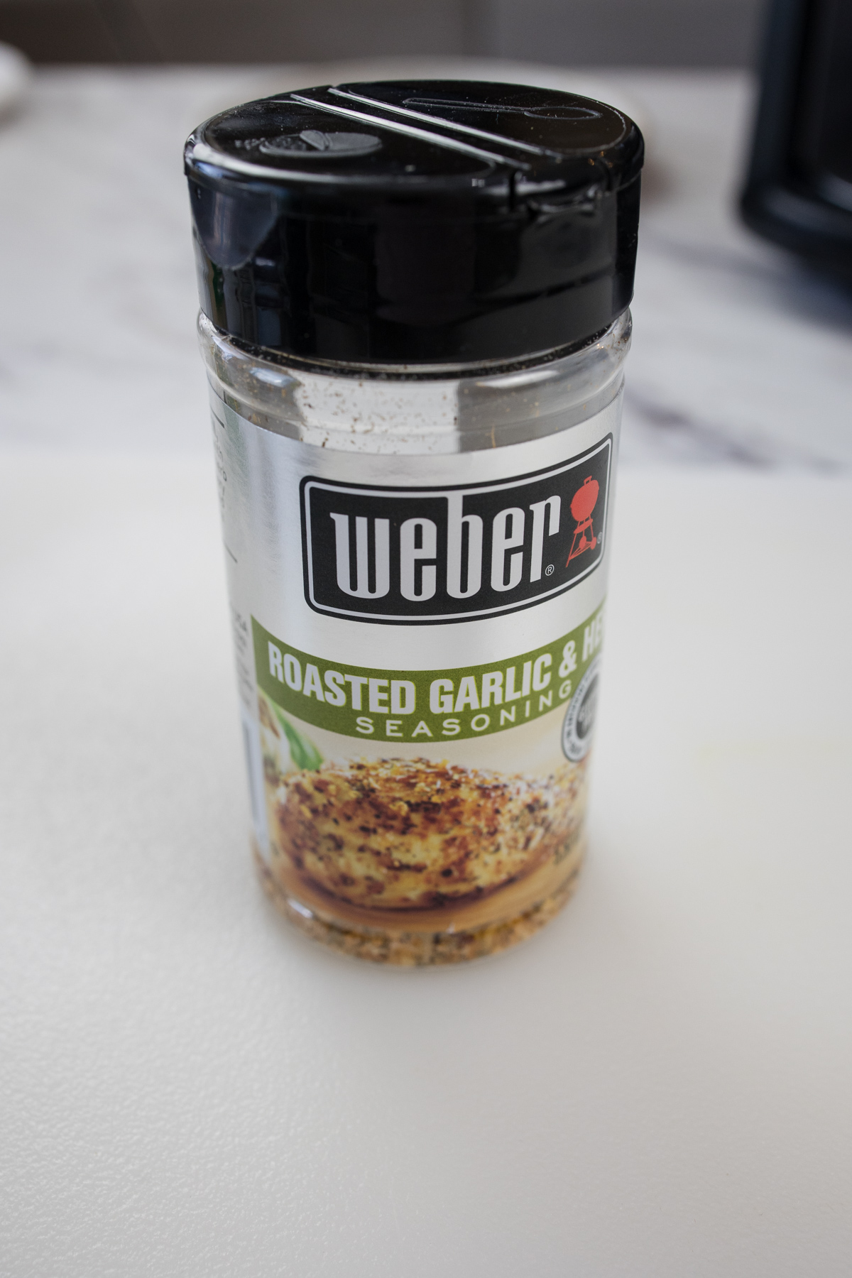 Weber roasted garlic seasoning.